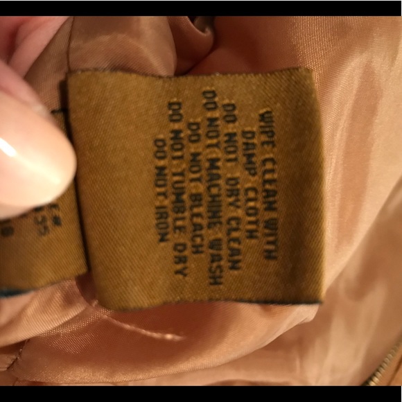 {BOGO} Joujou Faux Leather Jacket - Saddle - Picture 6 of 7